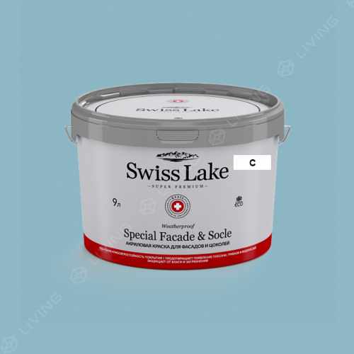 картинка Краска Swiss Lake Special Faсade & Socle цвет MINERVA №2183 от LIVING