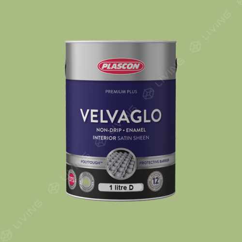 картинка Краска Plascon VELVAGLO цвет Garden by Moonlight арт.G1-B1-3 от LIVING