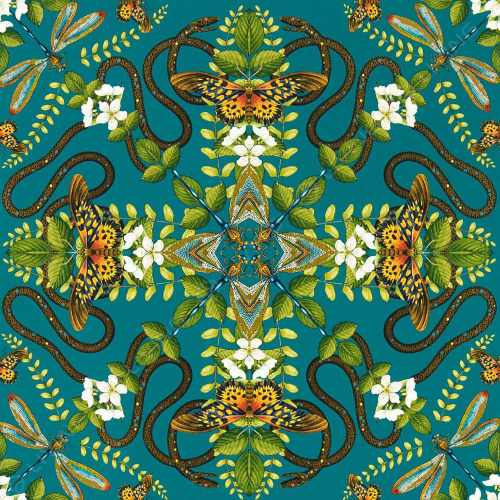 картинка Обои Clarke & Clarke, коллекция Botanical Wonders Wallpaper, арт. W0129/05, Великобритания от LIVING