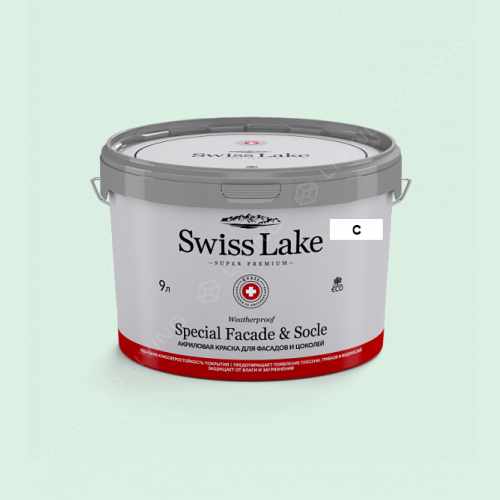 картинка Краска Swiss Lake Special Faсade & Socle цвет lime cocktail №2321 от LIVING