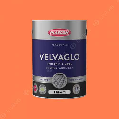 картинка Краска Plascon VELVAGLO цвет Orange Zest арт.O4-A1-2 от LIVING