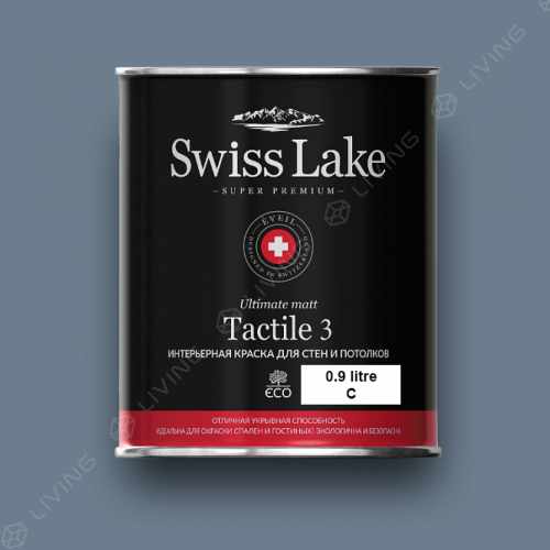 картинка Краска Swiss Lake Tactile 3 цвет SUPERSTITION №2206 от LIVING