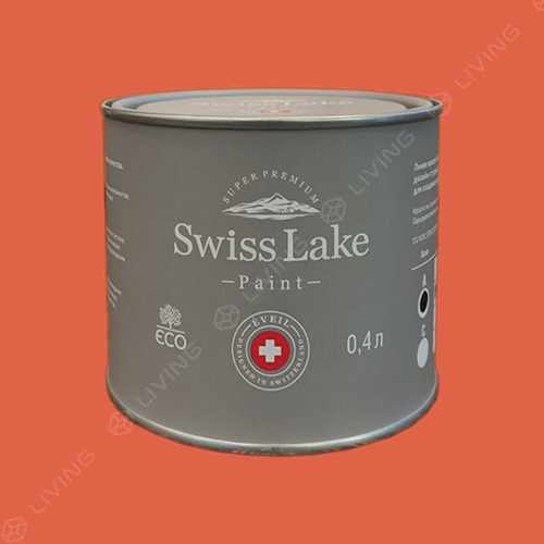картинка Краска Swiss Lake Wall Comfort 7 цвет loppy poppy №1495 от LIVING