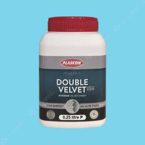 картинка Краска Plascon DOUBLE VELVET цвет Blue Wing арт.B3-A1-4 от LIVING