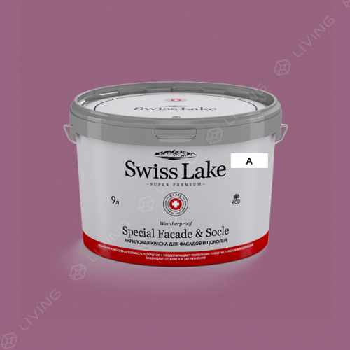 картинка Краска Swiss Lake Special Faсade & Socle цвет Sugar Plum №1688 от LIVING