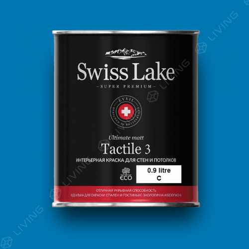 картинка Краска Swiss Lake Tactile 3 цвет Clarity №2159 от LIVING