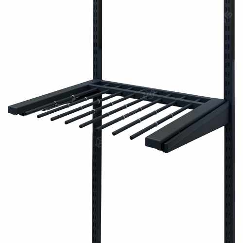 картинка Брючница выдвижная GARDIE мет. с дов. 607х437мм, черный, арт. 0833 от LIVING