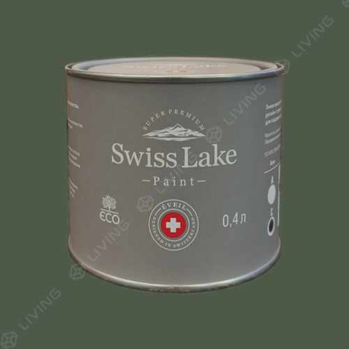картинка Краска Swiss Lake Wall Comfort 7 цвет Queen Agave №2699 от LIVING