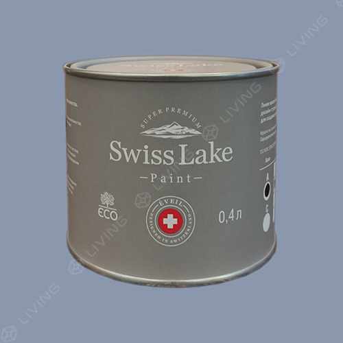 картинка Краска Swiss Lake Wall Comfort 7 цвет VIOLET AURA №1787 от LIVING