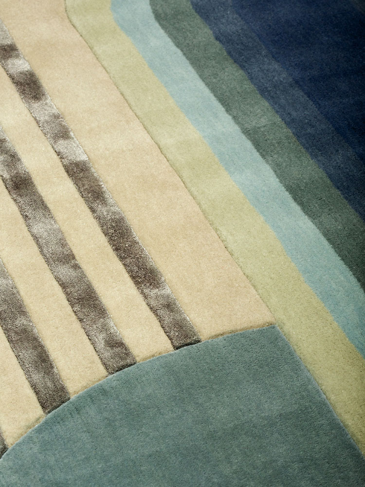 картинка Ковер Rug Republic коллекция Abstraction арт. AB3.21 BLUE от LIVING