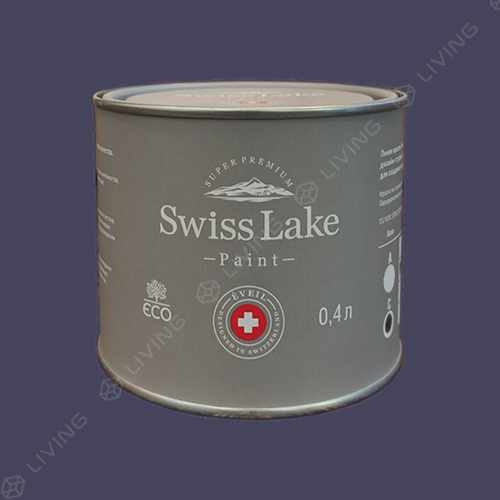 картинка Краска Swiss Lake Wall Comfort 7 цвет ROYAL INDIGO №1909 от LIVING