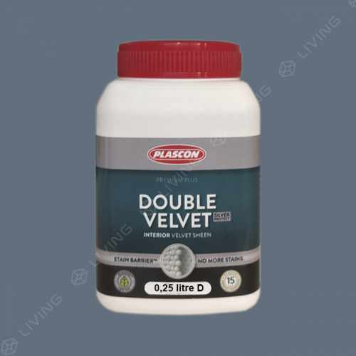 картинка Краска Plascon DOUBLE VELVET цвет Smoky Wings арт.B6-E1-3 от LIVING