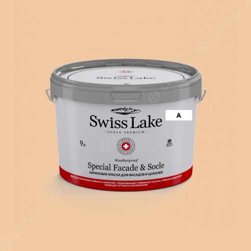 картинка Краска Swiss Lake Special Faсade & Socle цвет Lit Candles №300 от LIVING