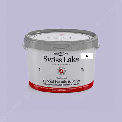 картинка Краска Swiss Lake Special Faсade & Socle цвет LAVENDER TWILIGHT №1882 от LIVING