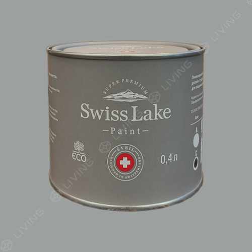 картинка Краска Swiss Lake Wall Comfort 7 цвет illusive grey №2886 от LIVING