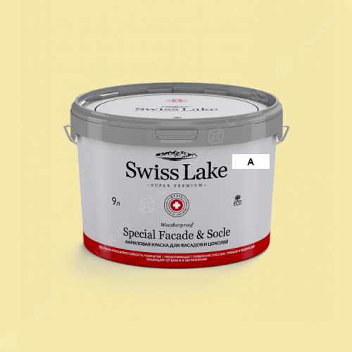картинка Краска Swiss Lake Special Faсade & Socle цвет forsythia blossom №964 от LIVING