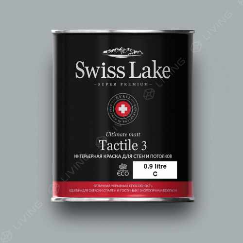 картинка Краска Swiss Lake Tactile 3 цвет sommet №2894 от LIVING