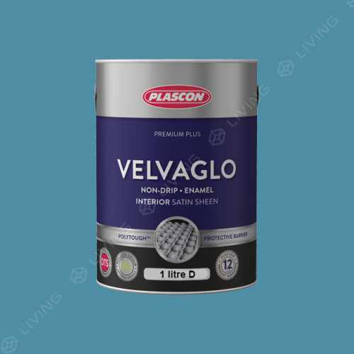 картинка Краска Plascon VELVAGLO цвет Deep Tide арт.B4-C1-3 от LIVING
