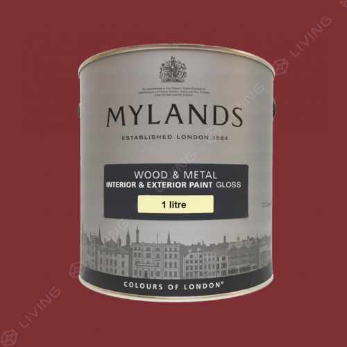 картинка Краска Mylands Wood&metal Gloss цвет Theatre Land №282 от LIVING