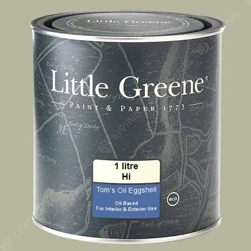 картинка Краска Little Greene Toms Oil Eggshell цвет Tracery II №78 от LIVING