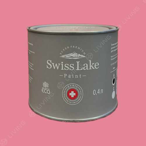 картинка Краска Swiss Lake Wall Comfort 7 цвет pink watermelon №1367 от LIVING