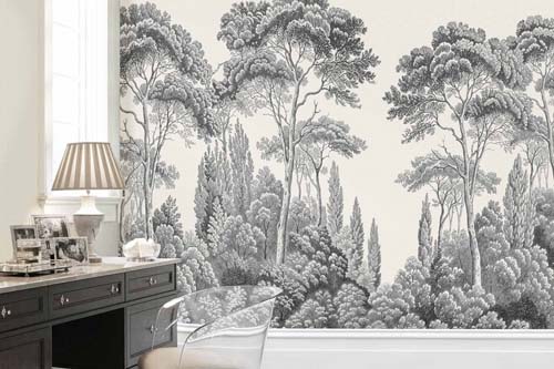 картинка Панно Affresco, коллекция Wallpaper part III Forest, арт. AF2329-COL1, Россия от LIVING