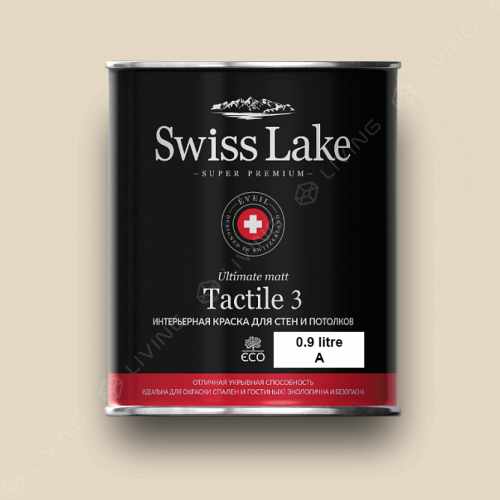 картинка Краска Swiss Lake Tactile 3 цвет champagne №422 от LIVING