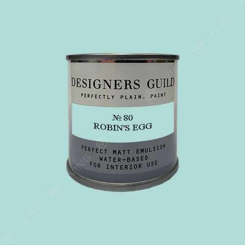 картинка Краска Designers Guild Perfect Matt Emulsion цвет ROBIN'S EGG №80 от LIVING