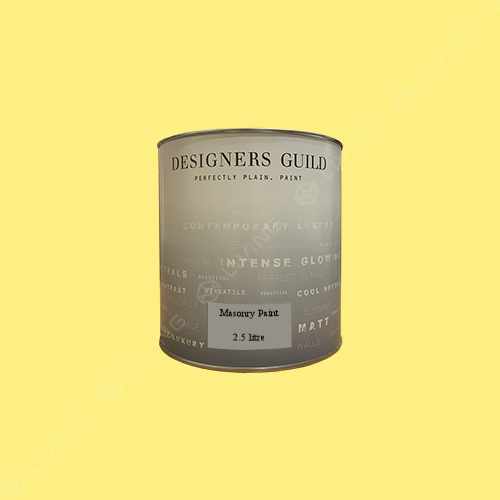 картинка Краска Designers Guild Masonry Paint цвет AMALFI LEMON №119 от LIVING