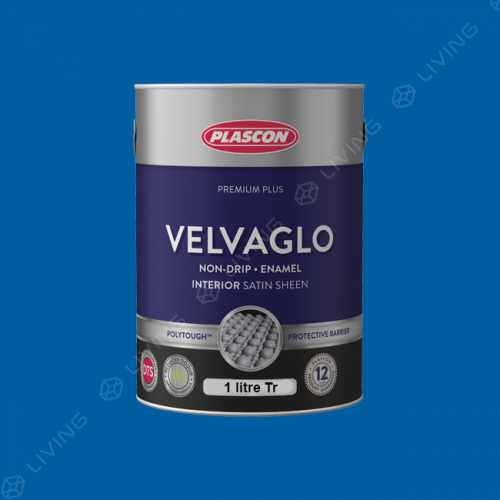 картинка Краска Plascon VELVAGLO цвет Big Blue Star арт.P1-A1-1 от LIVING
