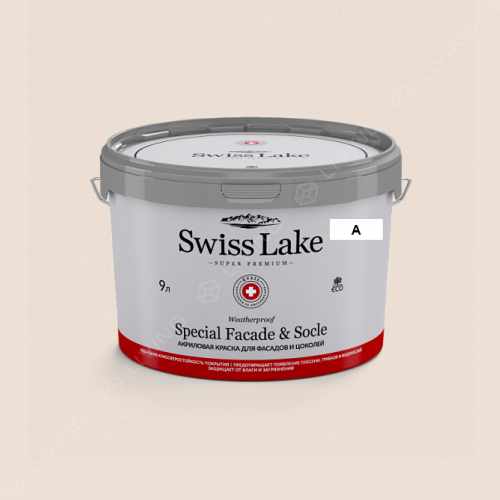 картинка Краска Swiss Lake Special Faсade & Socle цвет cachet cream №375 от LIVING