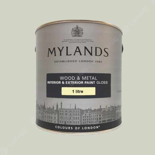 картинка Краска Mylands Wood&metal Gloss цвет Mews Blue №98 от LIVING