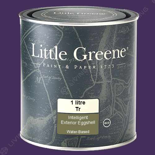 картинка Краска Little Greene Intelligent Exterior Eggshell цвет Purpleheart №188 от LIVING