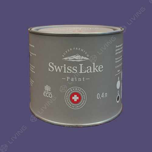 картинка Краска Swiss Lake Wall Comfort 7 цвет PLUM SHADE №1907 от LIVING
