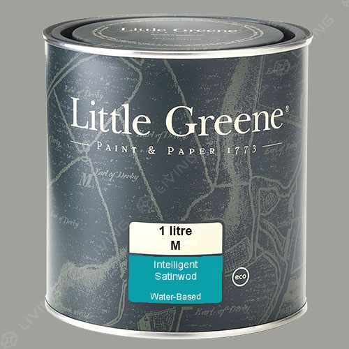 картинка Краска Little Greene Intelligent Satinwood цвет Urbane Grey №225 от LIVING