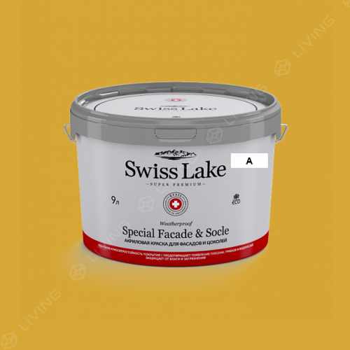 картинка Краска Swiss Lake Special Faсade & Socle цвет bright idea №990 от LIVING