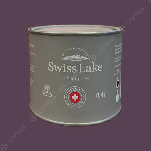картинка Краска Swiss Lake Wall Comfort 7 цвет grape vine №1856 от LIVING
