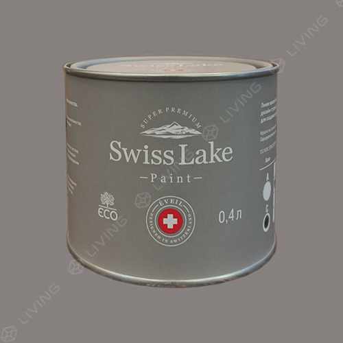картинка Краска Swiss Lake Wall Comfort 7 цвет pewter green №2834 от LIVING
