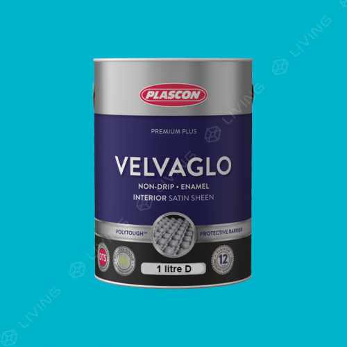 картинка Краска Plascon VELVAGLO цвет Sporty Blue арт.B2-A1-2 от LIVING