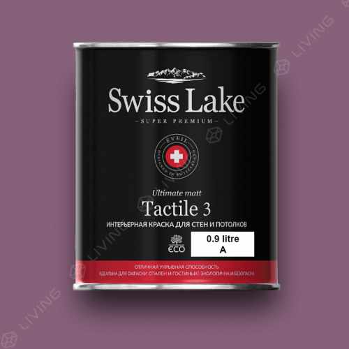 картинка Краска Swiss Lake Tactile 3 цвет fandango №1850 от LIVING