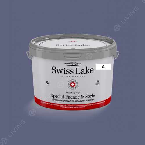 картинка Краска Swiss Lake Special Faсade & Socle цвет Spring Crocus №1795 от LIVING