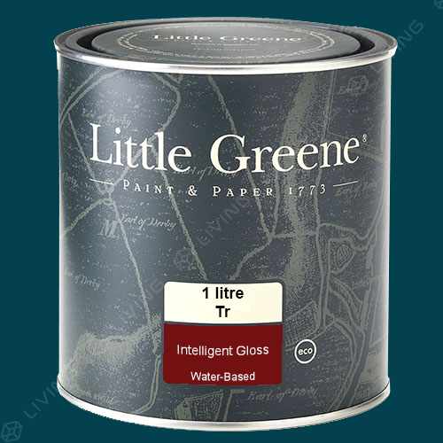 картинка Краска Little Greene Acrylic Gloss (Intelligent Gloss) цвет Marine Blue №95 от LIVING