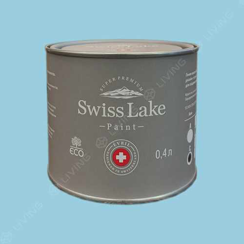 картинка Краска Swiss Lake Wall Comfort 7 цвет sea breeze №2111 от LIVING
