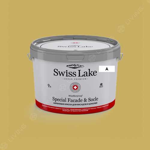 картинка Краска Swiss Lake Special Faсade & Socle цвет curry sauce №986 от LIVING