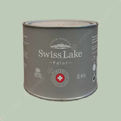картинка Краска Swiss Lake Wall Comfort 7 цвет tender olive №2633 от LIVING