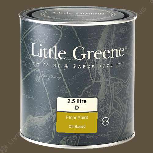 картинка Краска Little Greene Floor Paint цвет Furrow №241 от LIVING