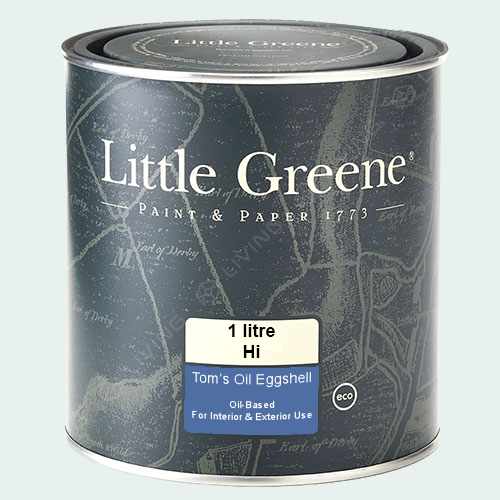 картинка Краска Little Greene Toms Oil Eggshell цвет Echo №98 от LIVING