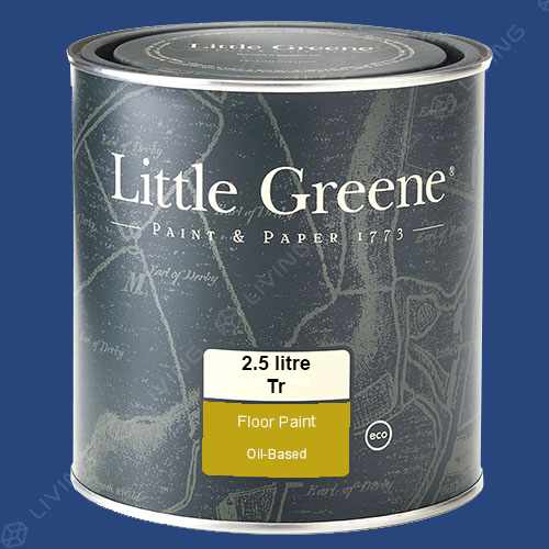 картинка Краска Little Greene Floor Paint цвет Smalt №255 от LIVING