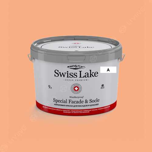 картинка Краска Swiss Lake Special Faсade & Socle цвет CHIC PEACH №1179 от LIVING