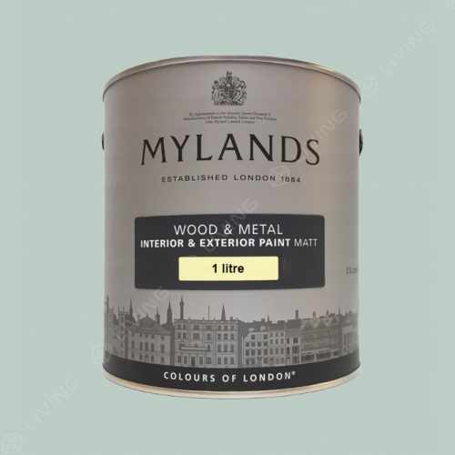 картинка Краска Mylands Wood&metal matt цвет Beaufort Gardens №212 от LIVING